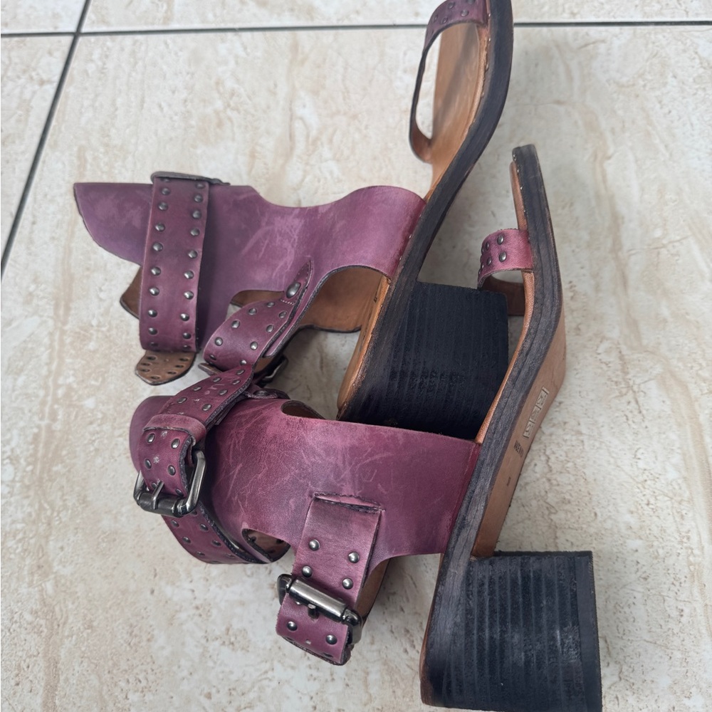 Free People Purple Studded Sandals - Picture 5 of 15